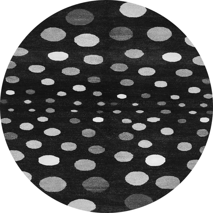 Machine Washable Abstract Gray Contemporary Rug, wshcon363gry