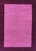 Machine Washable Abstract Purple Contemporary Area Rugs, wshcon364pur