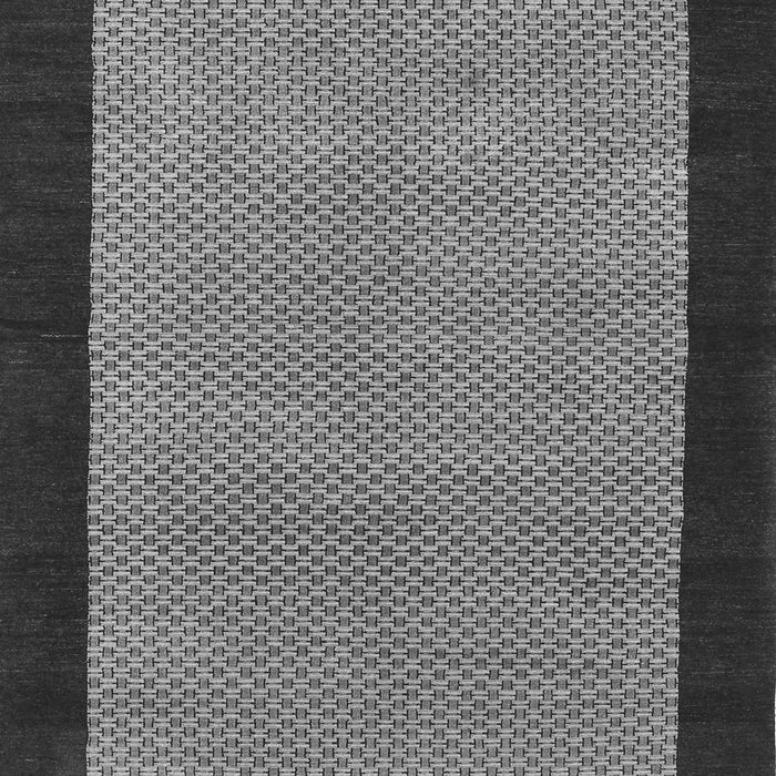 Serging Thickness of Machine Washable Abstract Gray Contemporary Rug, wshcon364gry