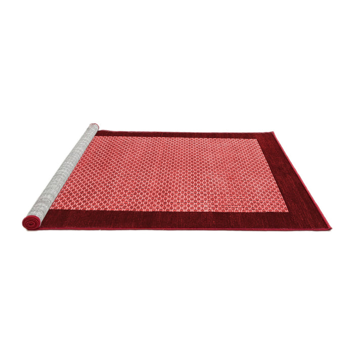 Contemporary Red Washable Rugs