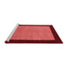 Contemporary Red Washable Rugs