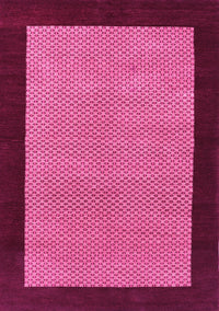 Abstract Pink Contemporary Rug, con364pnk