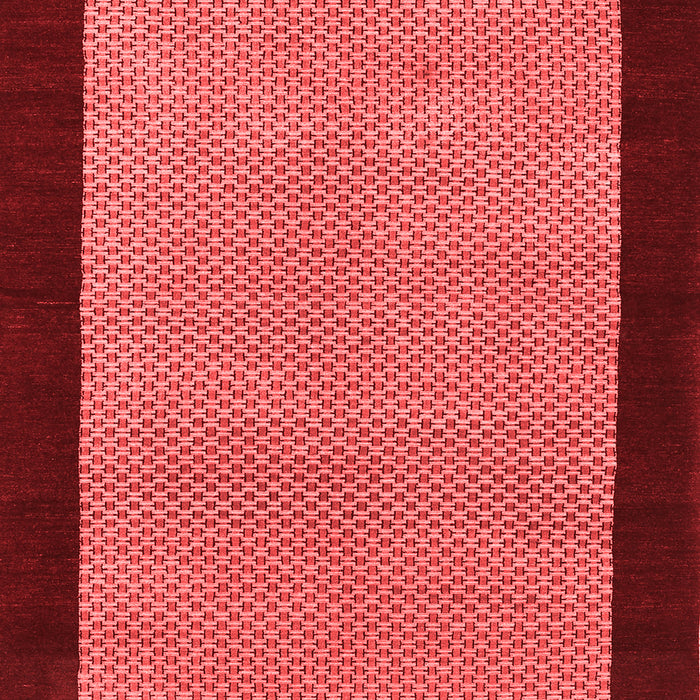 Abstract Red Contemporary Area Rugs