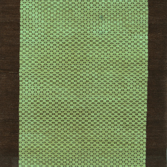 Abstract Turquoise Contemporary Rug, con364turq
