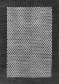 Abstract Gray Contemporary Rug, con364gry