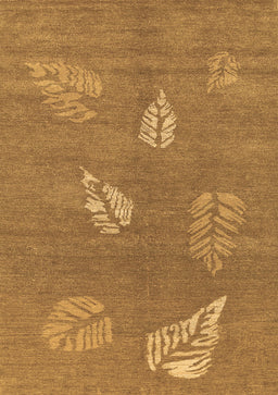 Abstract Brown Contemporary Rug, con365brn