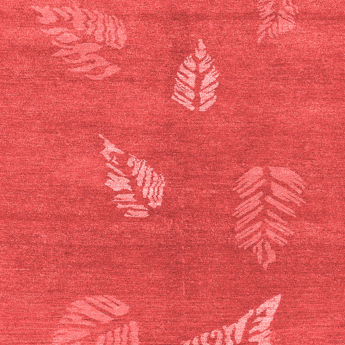 Abstract Red Contemporary Area Rugs