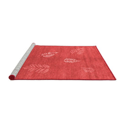 Contemporary Red Washable Rugs