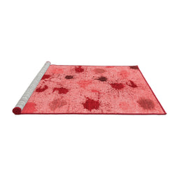 Contemporary Red Washable Rugs