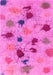 Abstract Pink Contemporary Rug, con366pnk