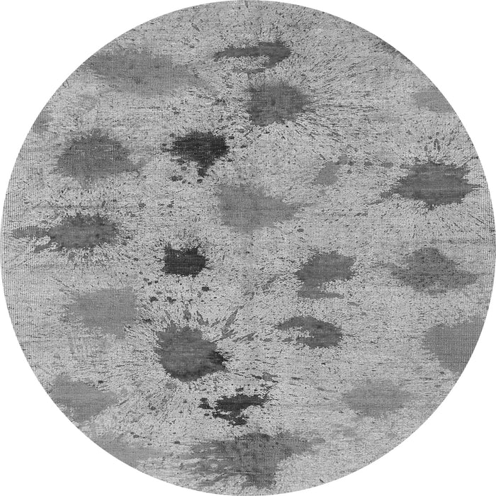 Machine Washable Abstract Gray Contemporary Rug, wshcon366gry