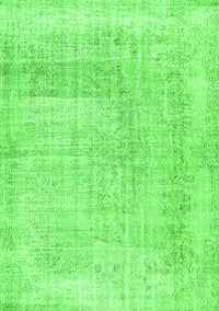 Abstract Green Contemporary Rug, con367grn