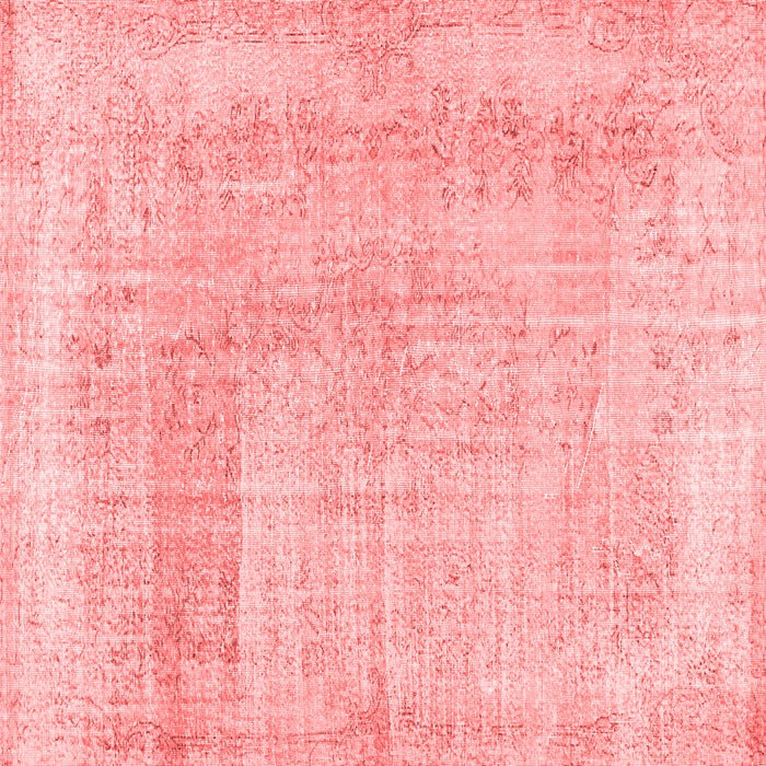 Abstract Red Contemporary Rug, con367red