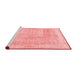 Contemporary Red Washable Rugs