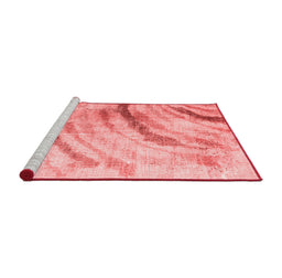 Contemporary Red Washable Rugs