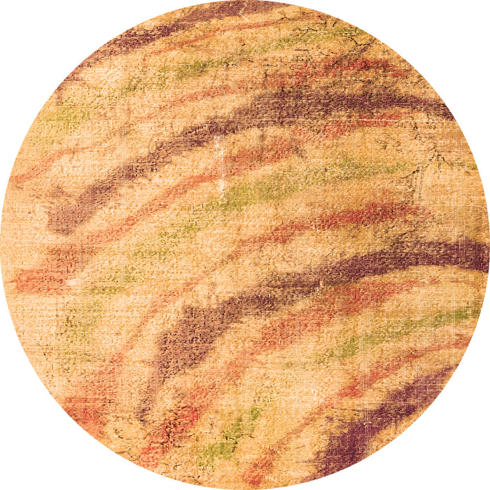 Machine Washable Abstract Orange Contemporary Area Rugs, wshcon368org