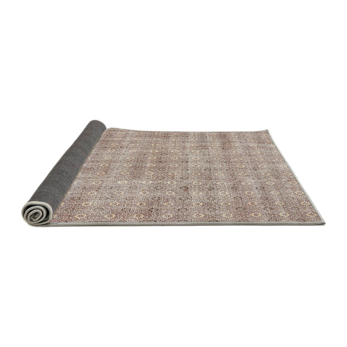 Thickness of Contemporary Desert Sand Beige Modern Rug, con369