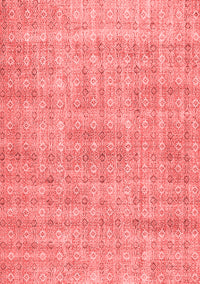 Abstract Red Contemporary Rug, con369red