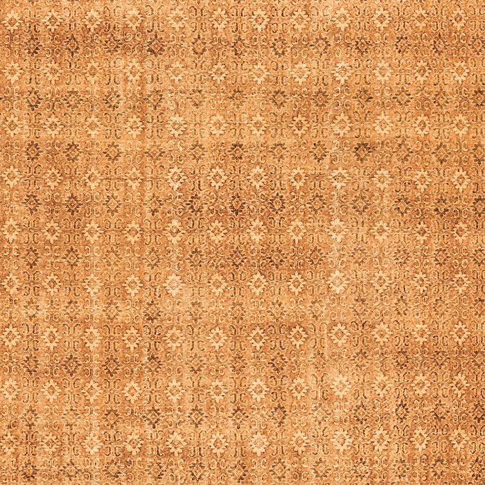 Abstract Orange Contemporary Rug, con369org