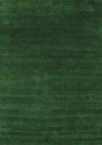 Abstract Emerald Green Contemporary Rug, con36emgrn