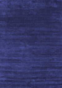 Abstract Blue Contemporary Rug, con36blu