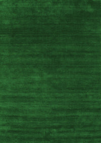 Abstract Green Contemporary Rug, con36grn