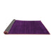 Sideview of Abstract Pink Contemporary Rug, con36pnk