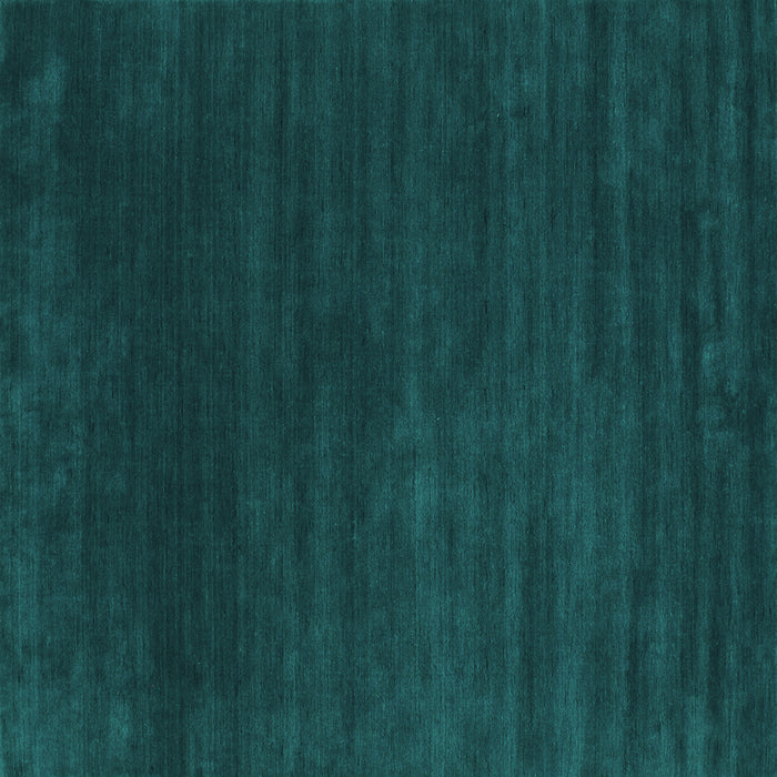 Square Abstract Turquoise Contemporary Rug, con36turq