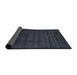 Thickness of Contemporary Dark Slate Blue Modern Rug, con37