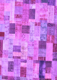 Patchwork Purple Transitional Rug, con370pur