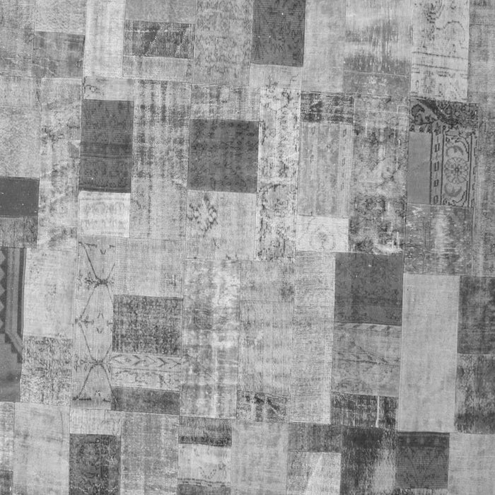 Patchwork Gray Transitional Rug, con370gry