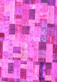 Patchwork Pink Transitional Rug, con370pnk