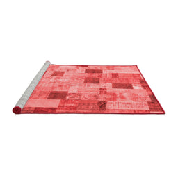 Transitional Red Washable Rugs