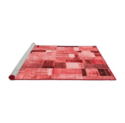 Transitional Red Washable Rugs