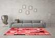 Transitional Red Washable Rugs