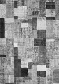 Patchwork Gray Transitional Rug, con372gry