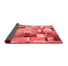 Patchwork Red Transitional Area Rugs