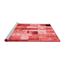 Transitional Red Washable Rugs