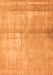 Serging Thickness of Machine Washable Abstract Orange Contemporary Area Rugs, wshcon376org