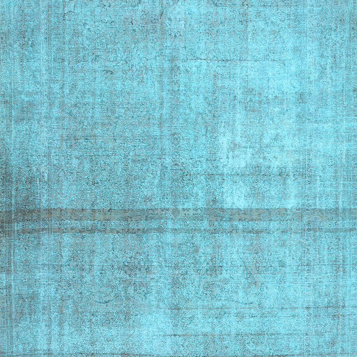 Machine Washable Abstract Light Blue Contemporary Rug, wshcon376lblu