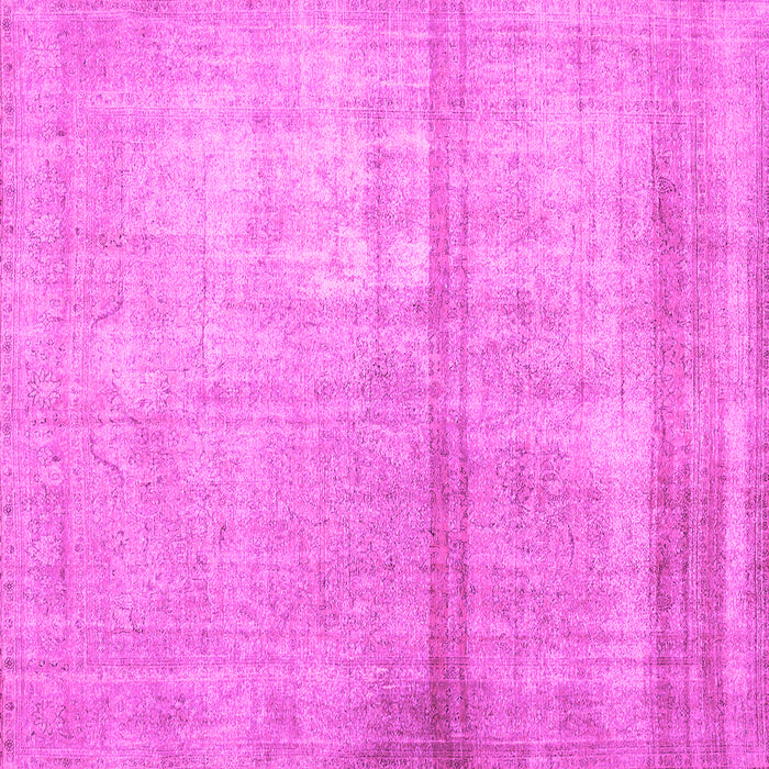 Square Abstract Pink Contemporary Rug, con376pnk