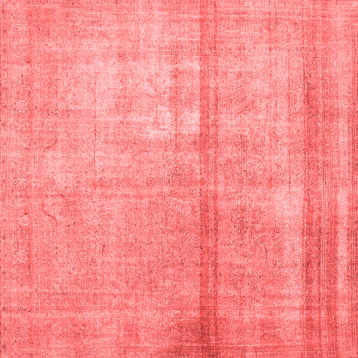 Machine Washable Abstract Red Contemporary Rug, wshcon376red