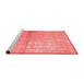 Contemporary Red Washable Rugs