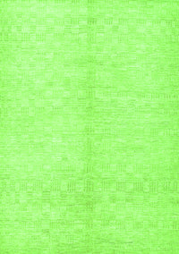 Solid Green Modern Rug, con377grn