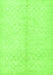 Solid Green Modern Rug, con377grn