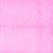 Square Solid Pink Modern Rug, con377pnk