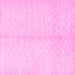 Square Machine Washable Solid Pink Modern Rug, wshcon377pnk