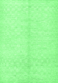 Solid Emerald Green Modern Rug, con377emgrn