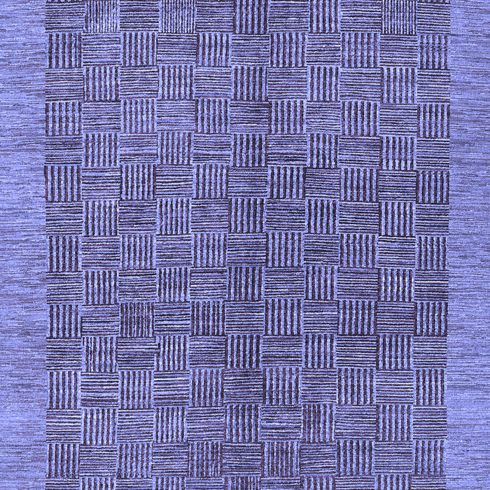 Abstract Blue Contemporary Rug, con378blu