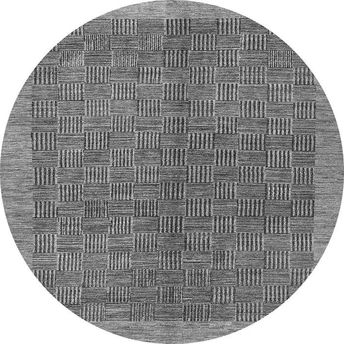 Machine Washable Abstract Gray Contemporary Rug, wshcon378gry